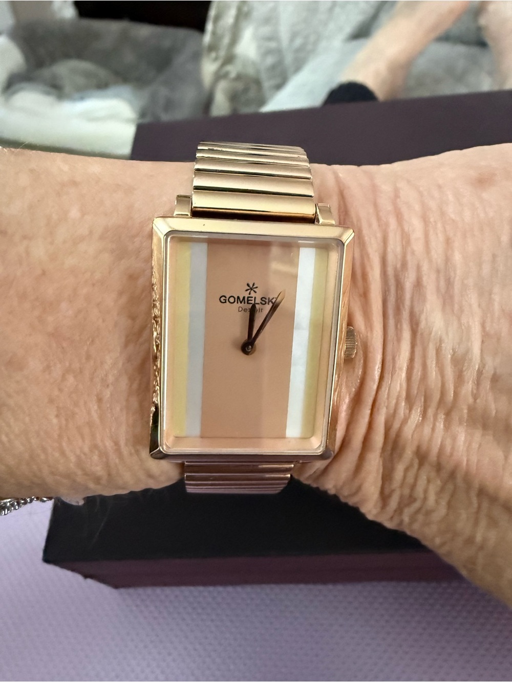 Shinola Gomelsky Shirley Fromer watch, EUC, G0120047033, Built in Detroit